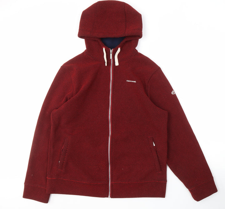 Craghoppers Men's Red M Basic Hooded Jacket