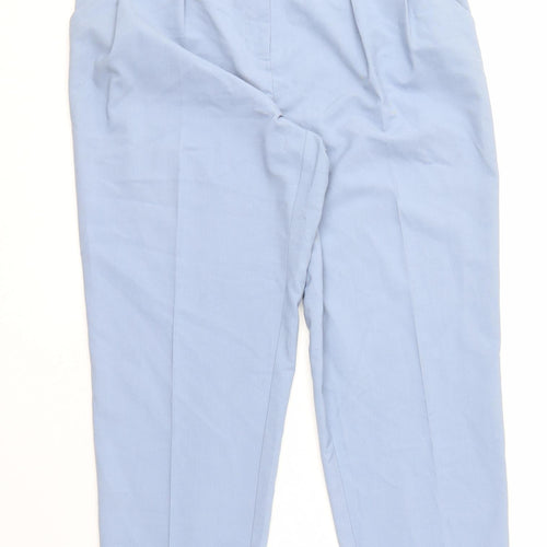 Topshop Women's Blue Trousers Size 12