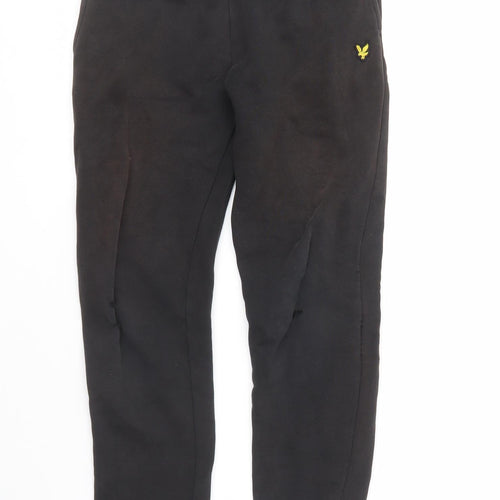 Lyle & Scott Boys Black Jogger Trousers 10-11 Years