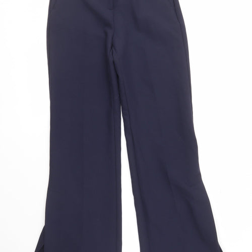 MNG Women's Blue Dress Pants Size 6 Straight Fit