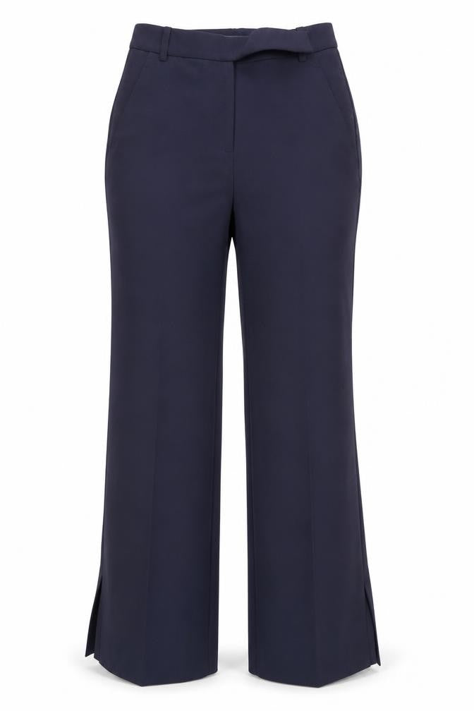 MNG Women's Blue Dress Pants Size 6 Straight Fit