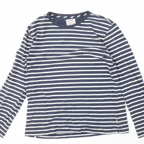 Fat Face Men's Blue Striped Long Sleeve Shirt M