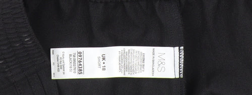 Marks and Spencer Women's Black Trousers Size 18