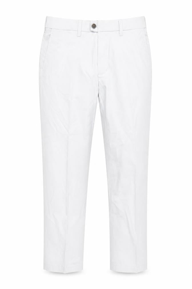Front view of Marks & Spencer Men's Grey Trousers 32W 29L