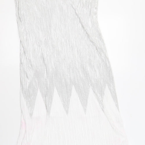 River Island Women’s Silver Slip Dress Size 10