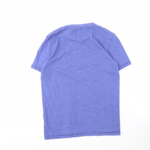 FatFace Men's Blue Graphic T-Shirt Size S