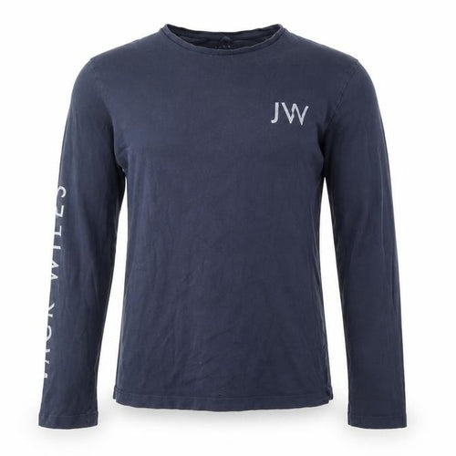 Jack Wills Men's Navy Long Sleeve T-Shirt XS