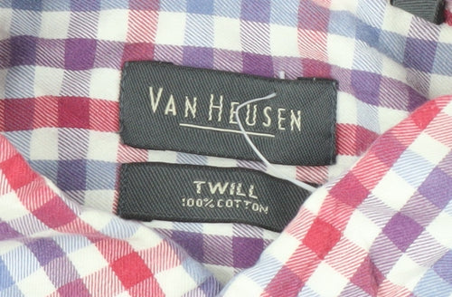 Van Heusen Men's Multicoloured M Check Shirt