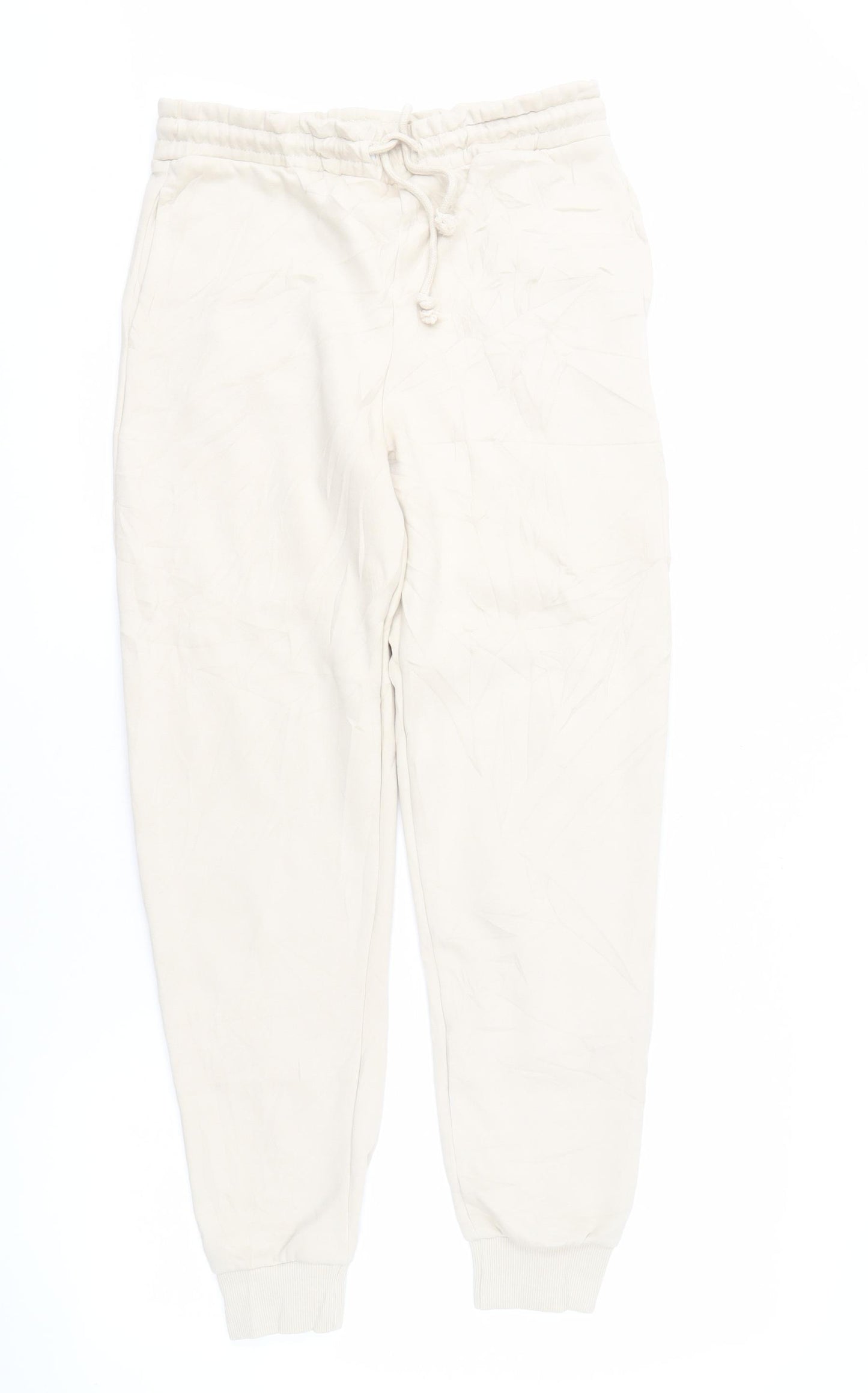 Zara Men’s Beige Jogger Trousers Size S Regular Fit