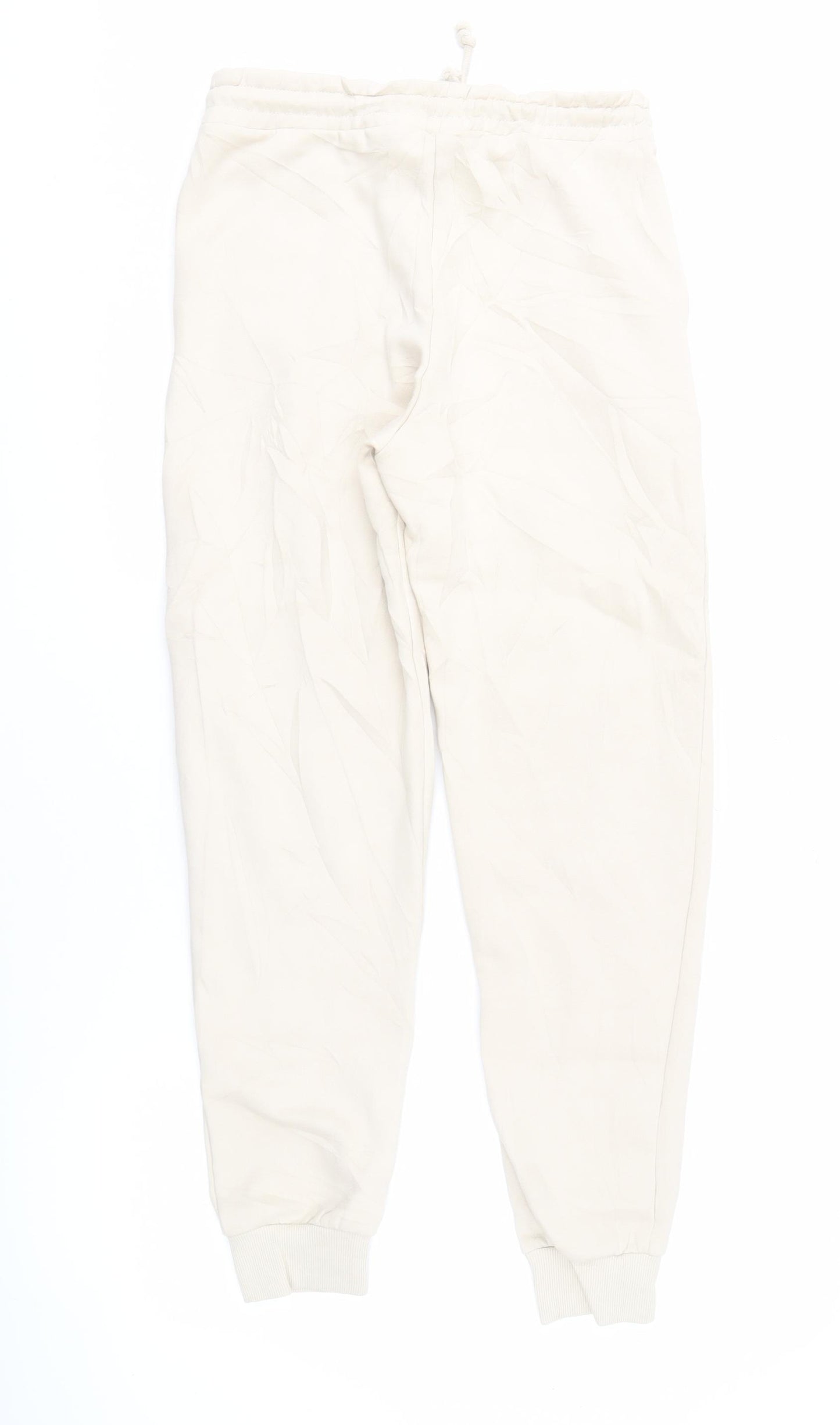 Zara Men’s Beige Jogger Trousers Size S Regular Fit