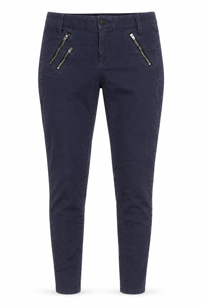 Front view of Gap Women's Blue Skinny Khakis, size 4