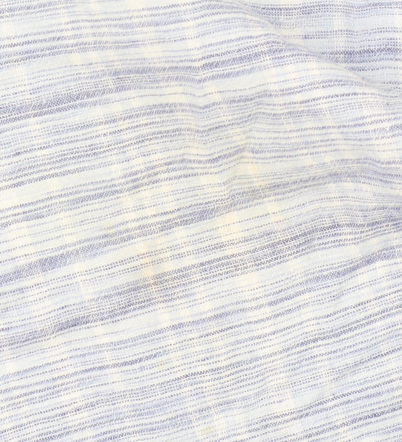 Mantaray Men's Blue Striped Linen Shirt XL