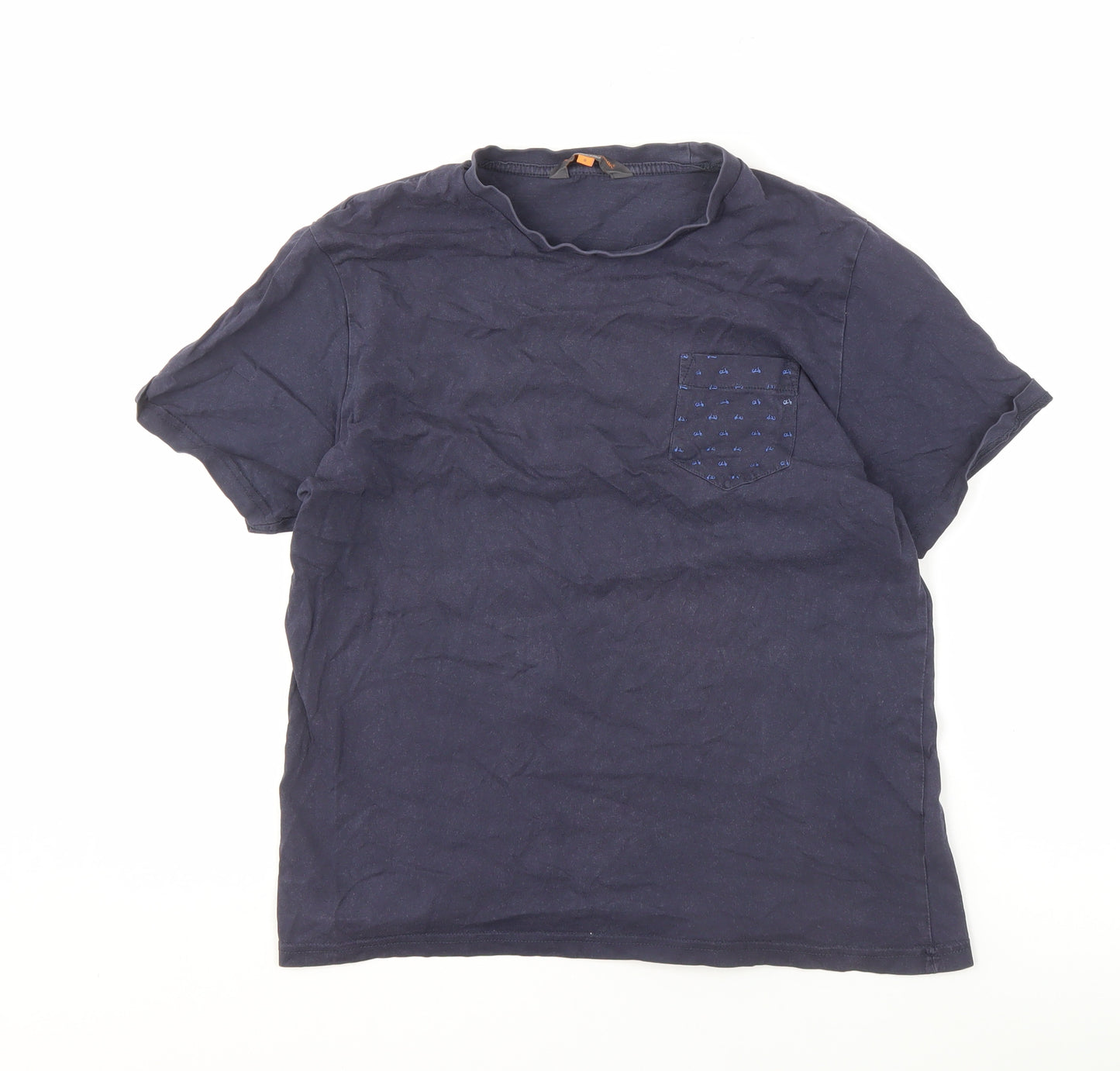 Ben Sherman Men's Blue crew Neck T-shirt,size Small.