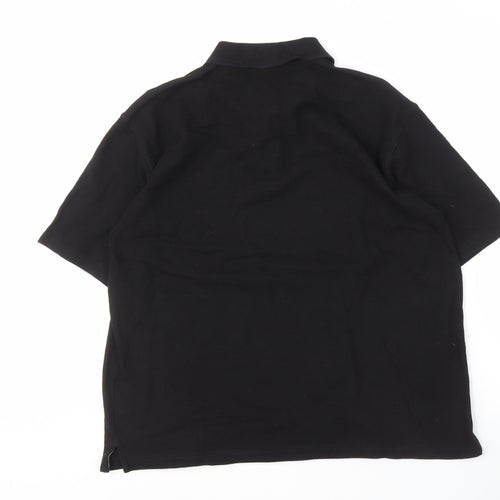 Greenwoods Men's Black XL Polo Shirt - Casual & Stylish