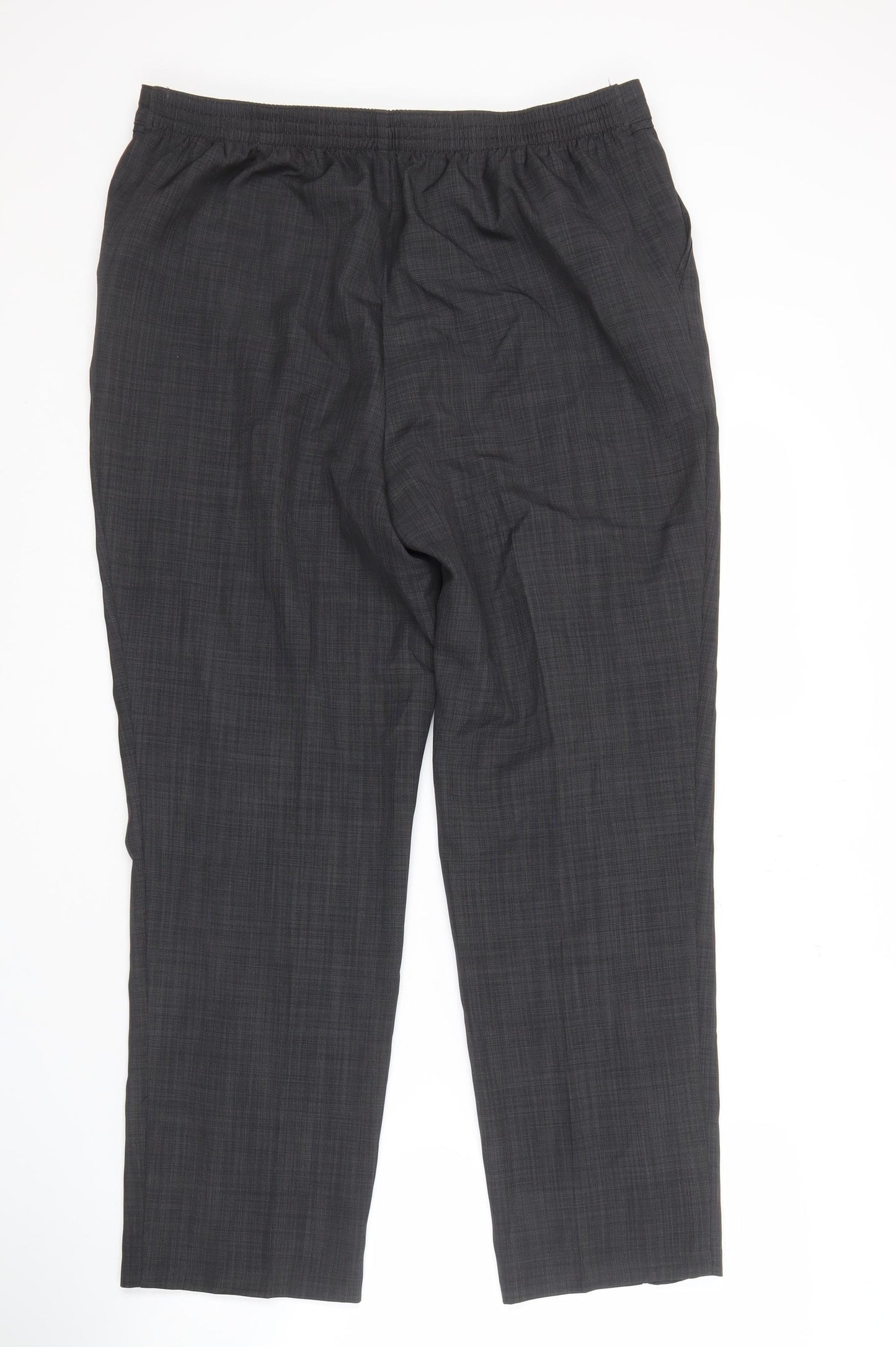 Marks and Spencer Women's Grey Trousers, Size 16, Casual