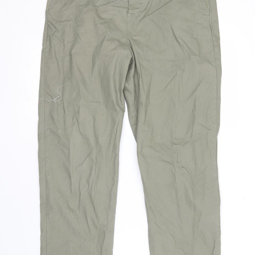ASOS DESIGN Men's Green Chino Trousers, Size 32