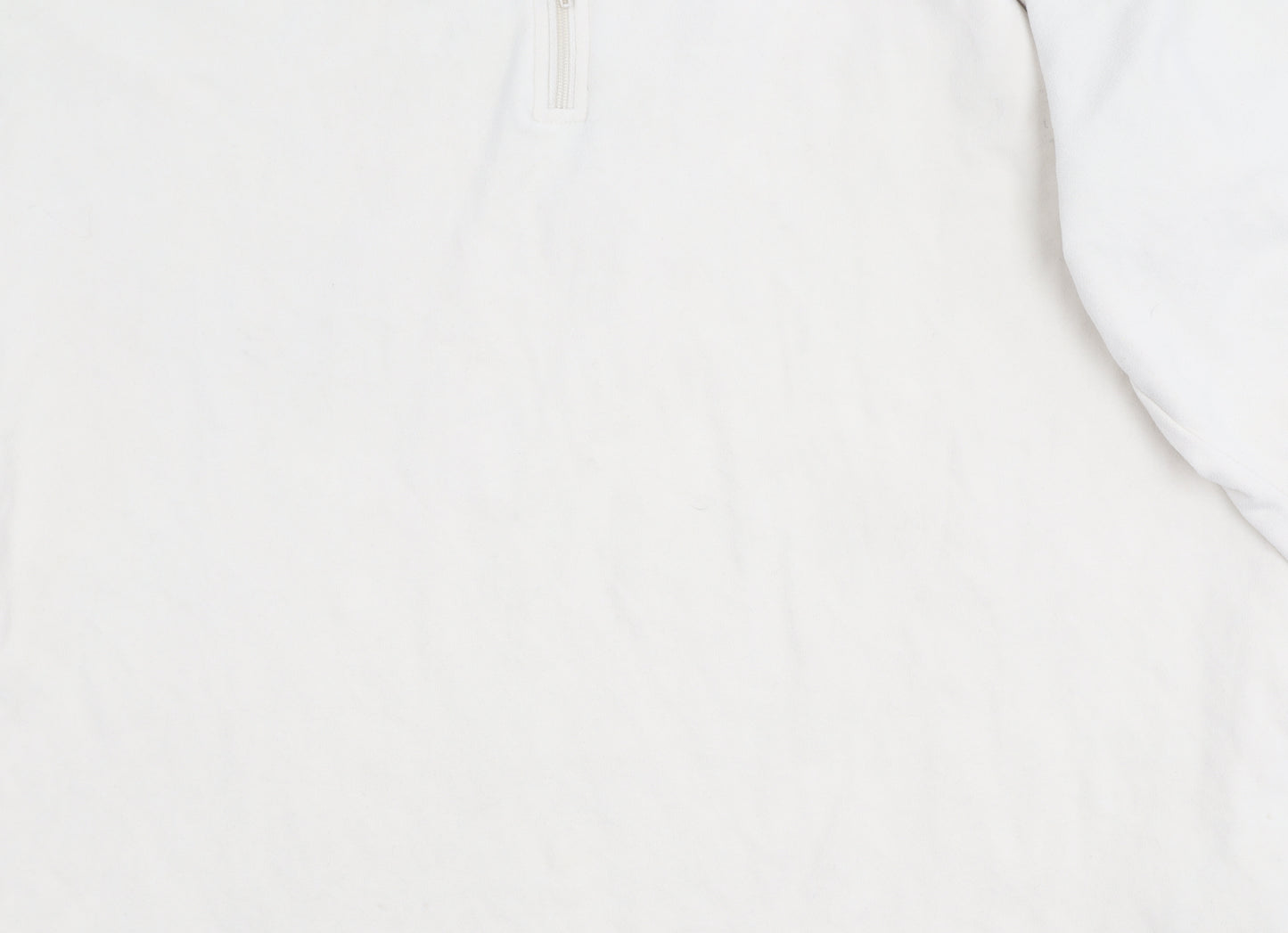 UNIQLO Ivory Zip Pullover Sweatshirt L, Winter Casual