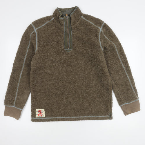 Joules Unisex Brown Pullover Sweatshirt S