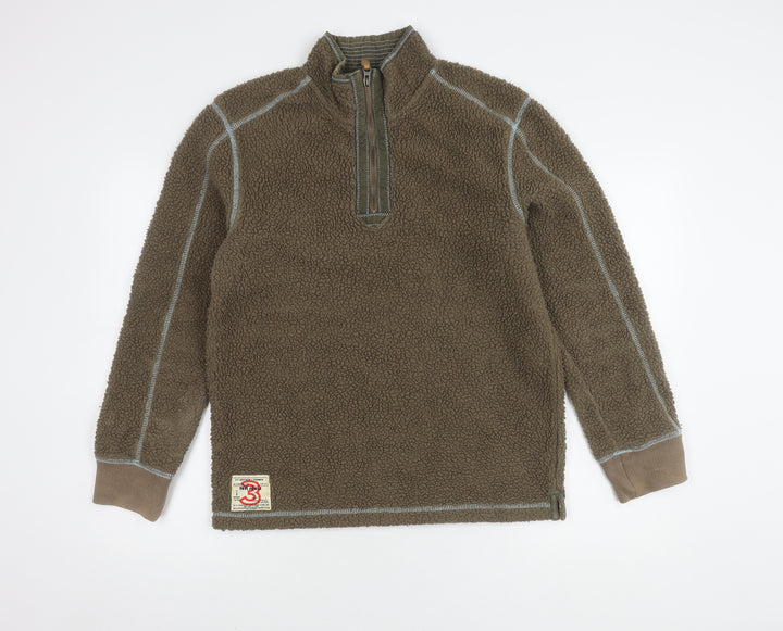 Joules Unisex Brown Pullover Sweatshirt S