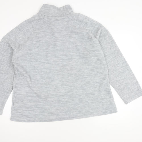Mountain Warehouse Grey 1/2 Zip Unisex Sweatshirt