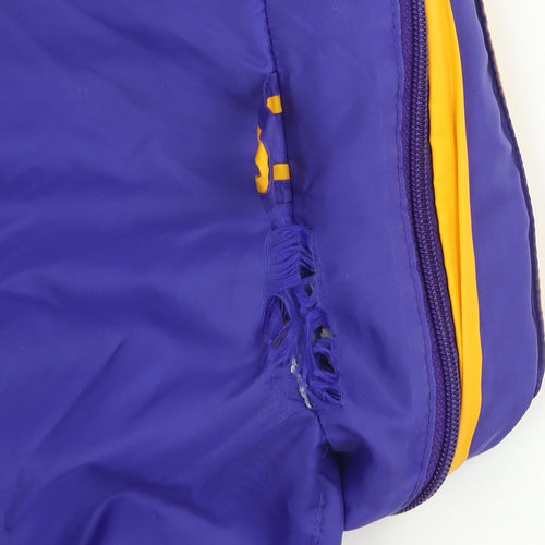 Scanda Unisex Purple Windbreaker Jacket M