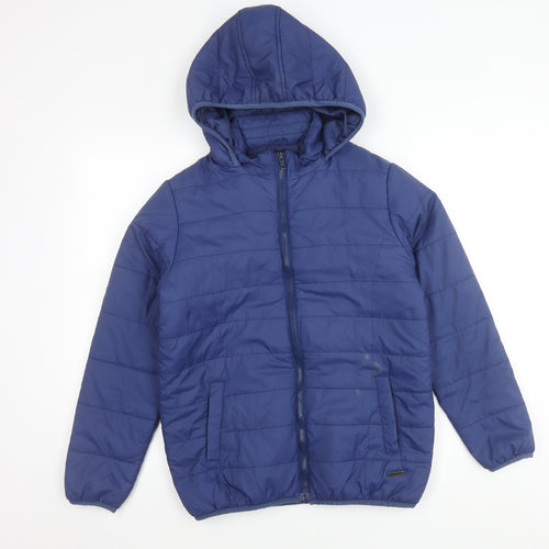 The Roadster Life Co. Women's Blue Puffer Jacket Size S
