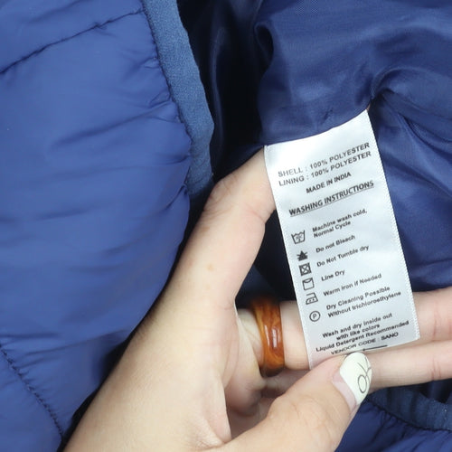 The Roadster Life Co. Women's Blue Puffer Jacket Size S