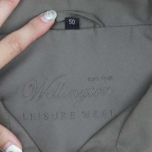Wellington Unisex Grey Basic Jacket Size 22