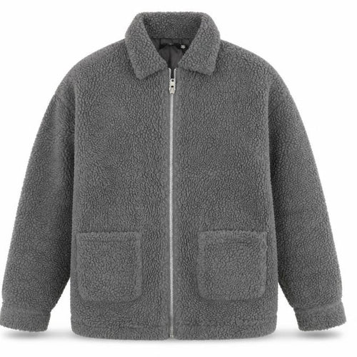 Missguided Women's Grey Mid-Length Jacket Size 8