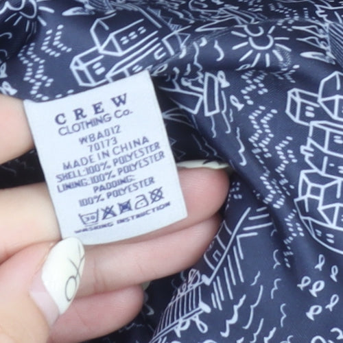 Crew Clothing Co. Women's Green Jacket Size 10, Padded