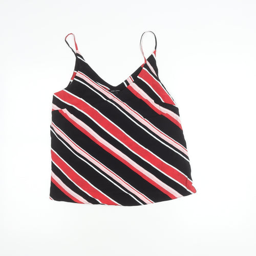New Look Women's Multicoloured Striped Camisole Tank