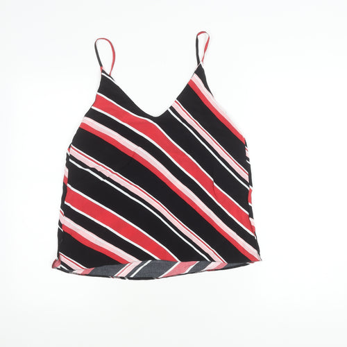 New Look Women's Multicoloured Striped Camisole Tank