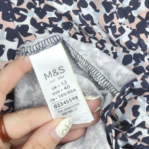 Marks and Spencer Women's Multicoloured Blouse Size 12