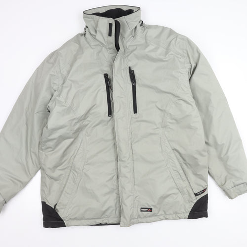 Snowdonia Men's Grey Parka Jacket - Insulated Winter Wear 44"-46"