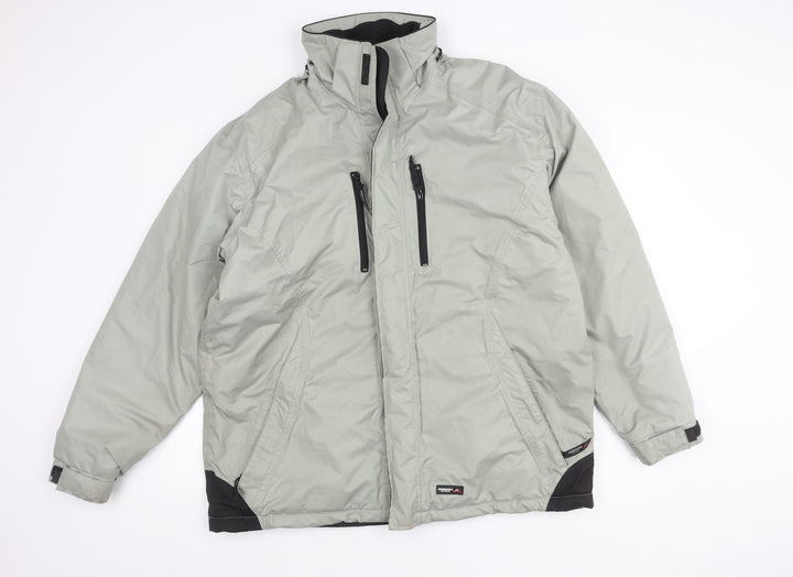 Snowdonia Men's Grey Parka Jacket - Insulated Winter Wear 44"-46"