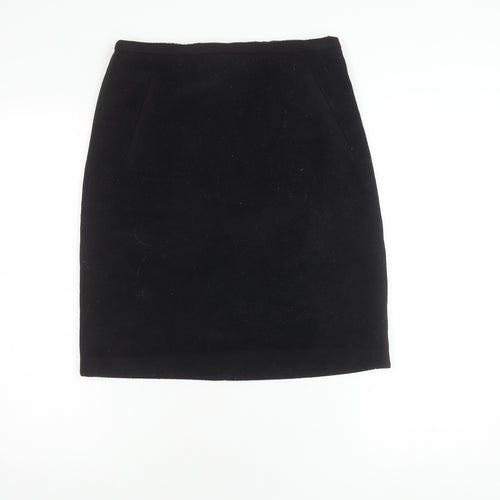 Marks and Spencer Women's Black Pencil Skirt Size 8