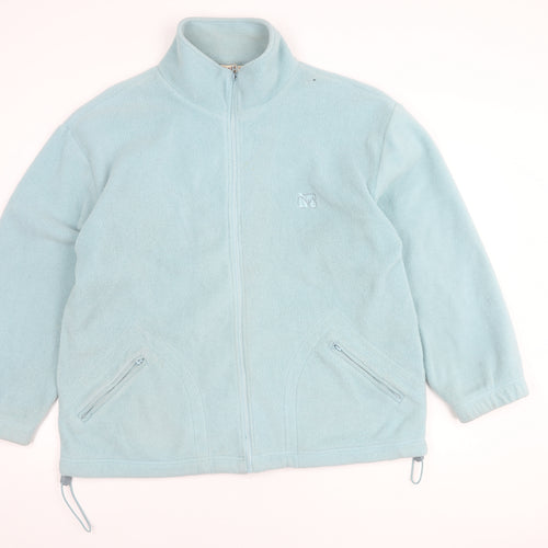 Bon Marché Women’s Blue Fleece Jacket XL Casual
