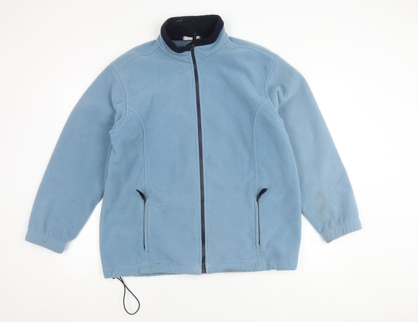 Marks and Spencer Blue Men's Fleece Jacket, Size 42