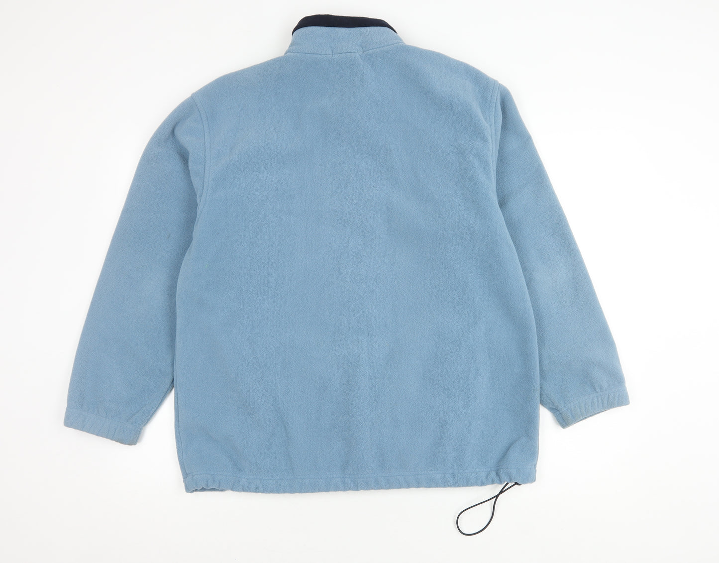 Marks and Spencer Blue Men's Fleece Jacket, Size 42