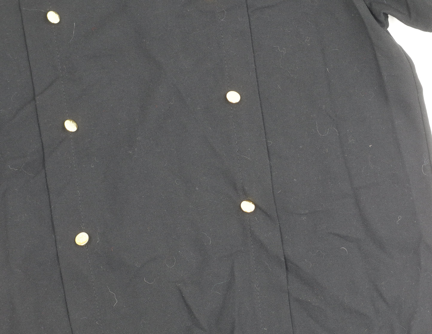 St Michael Women's Black Blouse Size 16 - Classic Style
