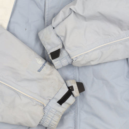 Outdoor Scene Women's Blue M Ski Jacket, Hooded, Waterproof