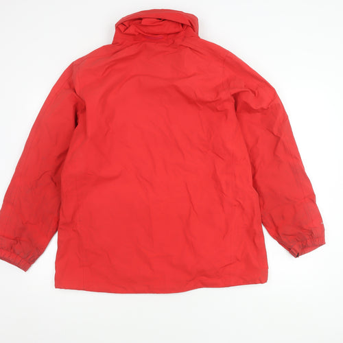 Regatta Women's Red Waterproof Rain Jacket Size 16