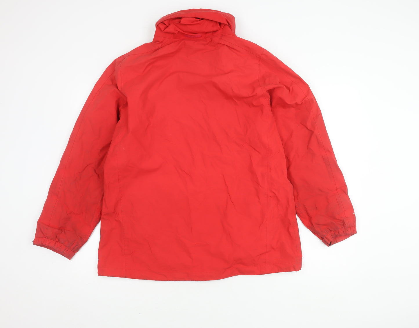 Regatta Women's Red Waterproof Rain Jacket Size 16