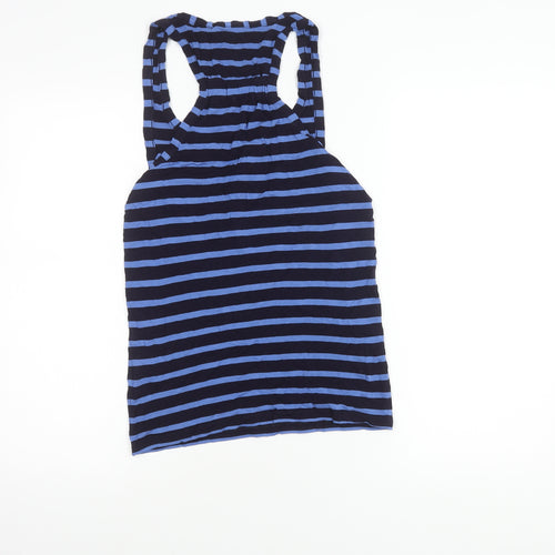 Ted Baker Women's Blue Striped Tank Size 2