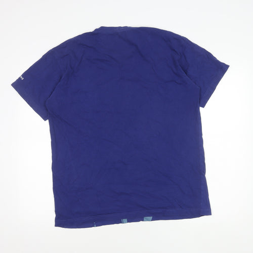 Men's XL Blue UEFA Champions League T-Shirt