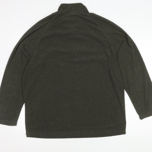 Trespass Men's Green 2XL Fleece Jacket Casual