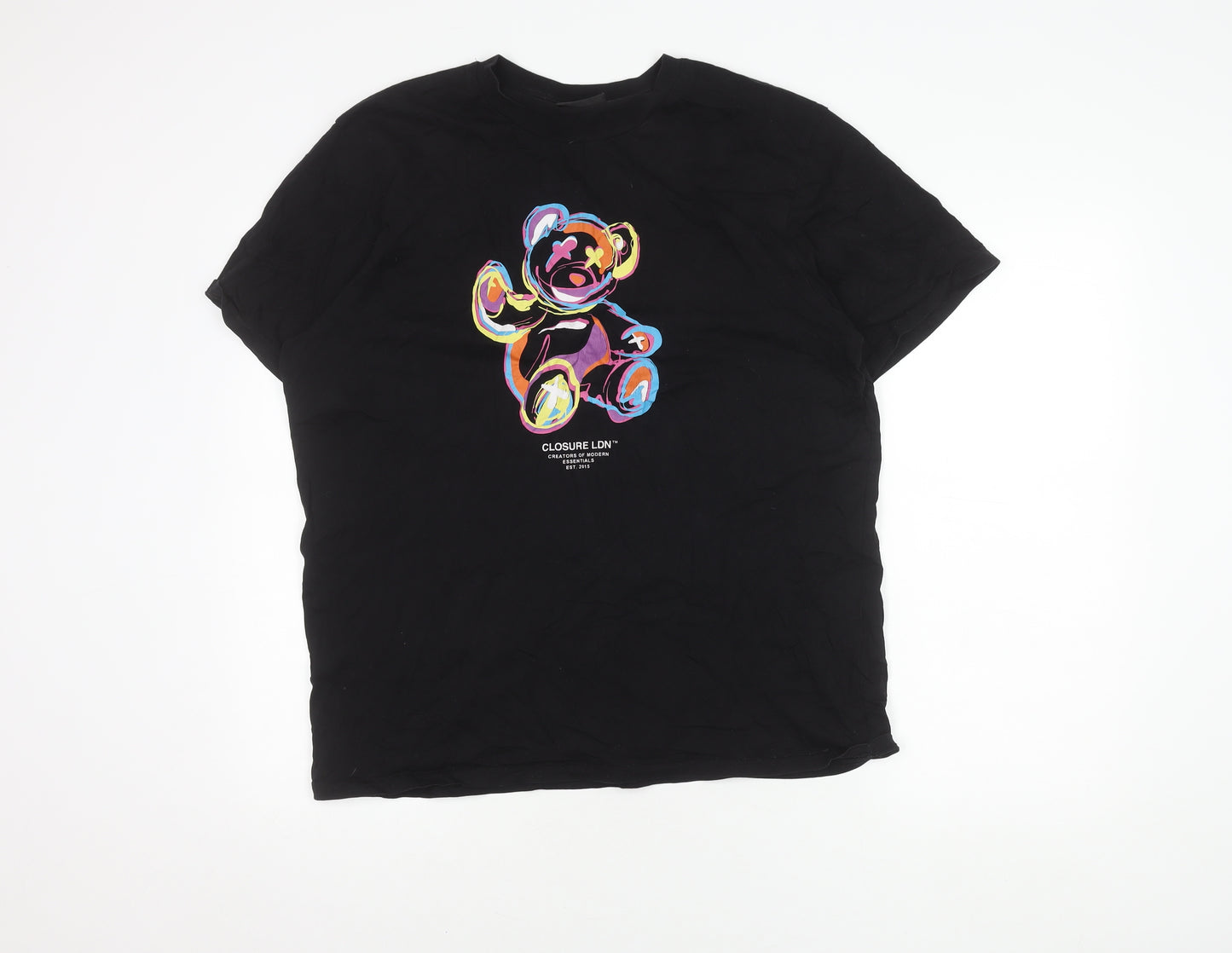 Closure LDN Men's Black XL Graphic Funny T-Shirt