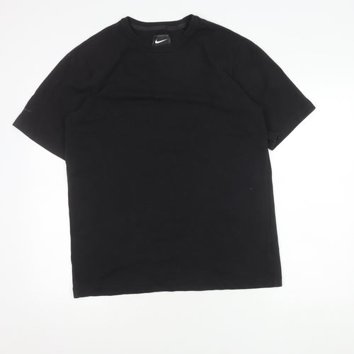 Nike Men's Black Medium Crew Neck T-Shirt