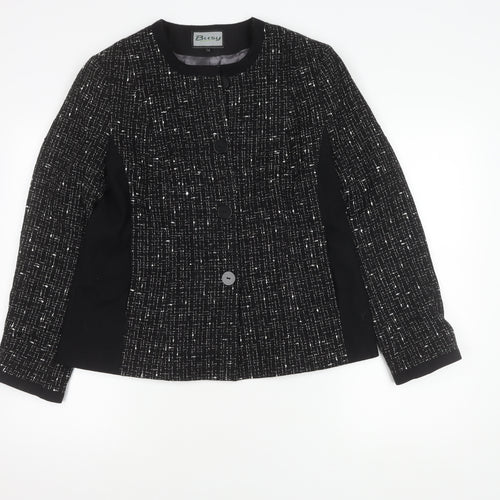 Busy Women's Black Suit Jacket Size 14 - Business Attire