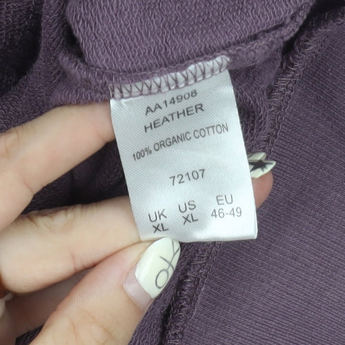 Cotton Traders Men's Purple XL Bomber Jacket